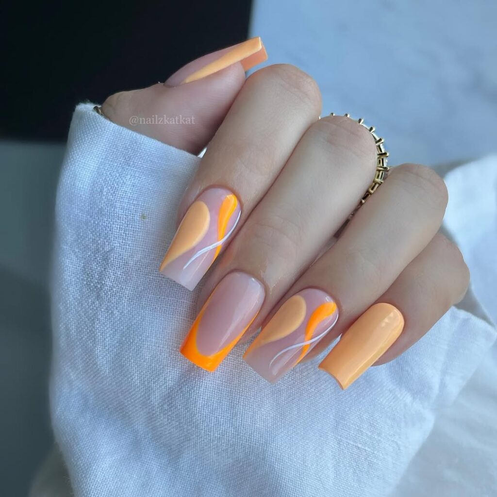 Abstract Square Nails