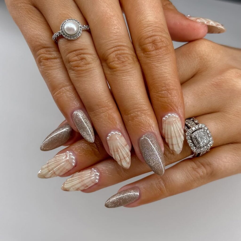 Sandy Beach Nails