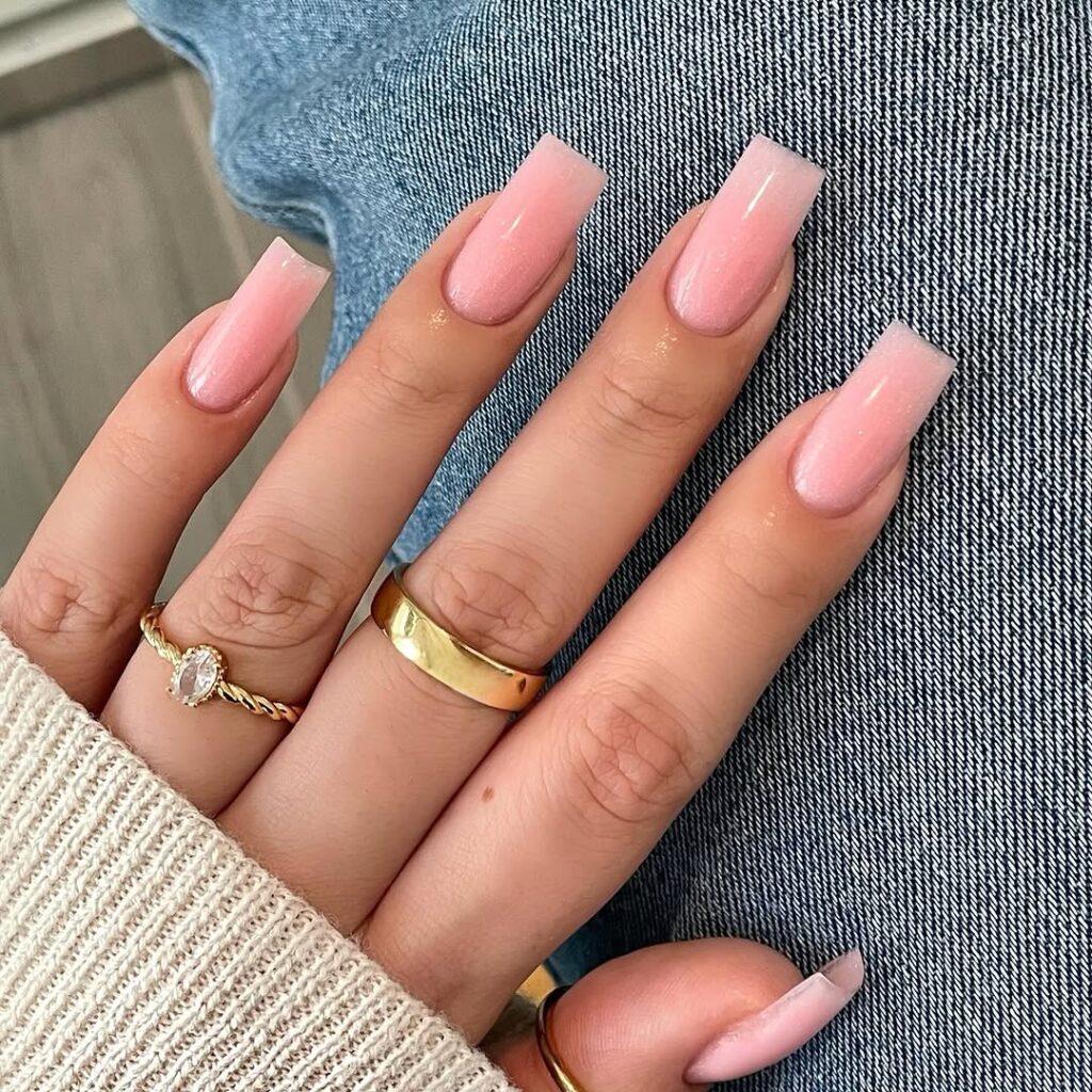 Square Coffin Nails (Squoval Hybrid)