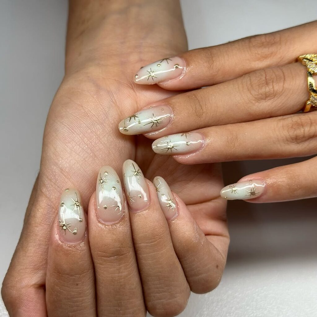 Celestial Aura Nails