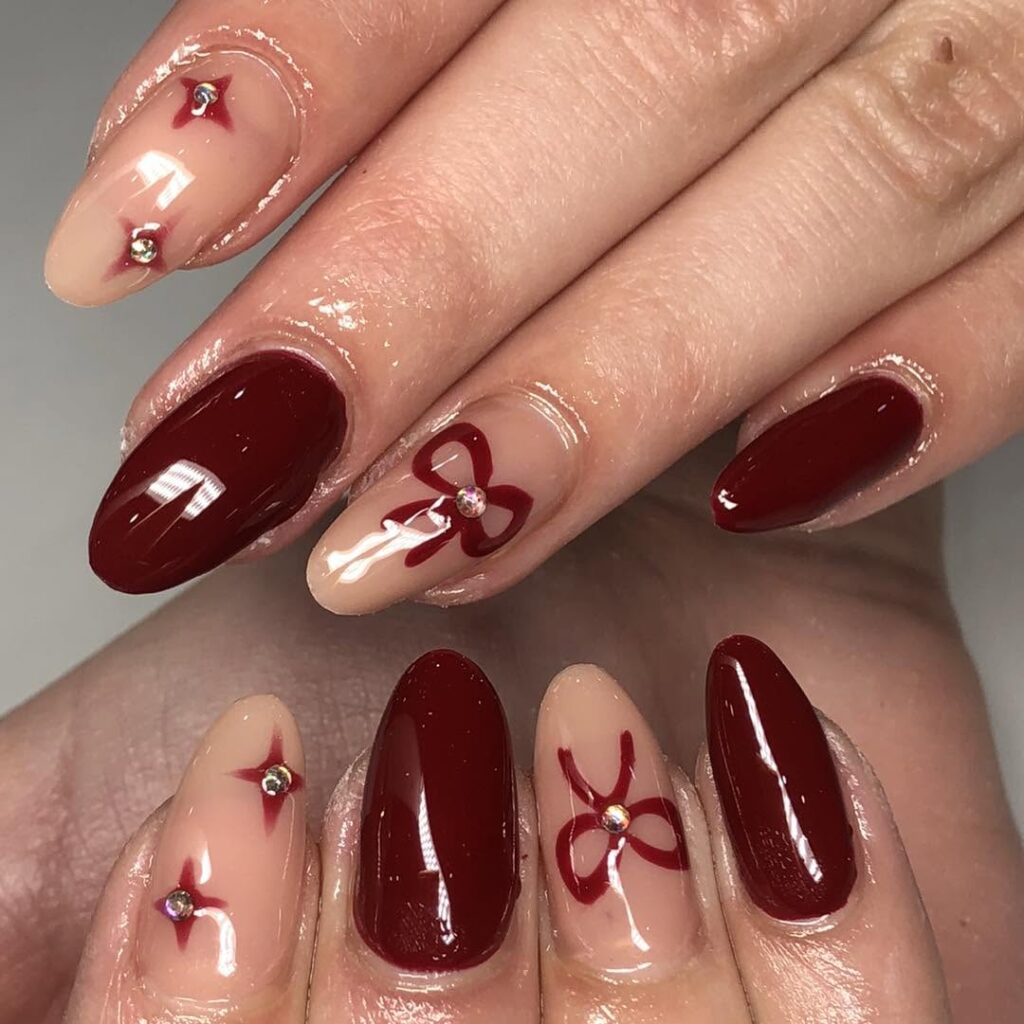 Velvet Coffin Nails