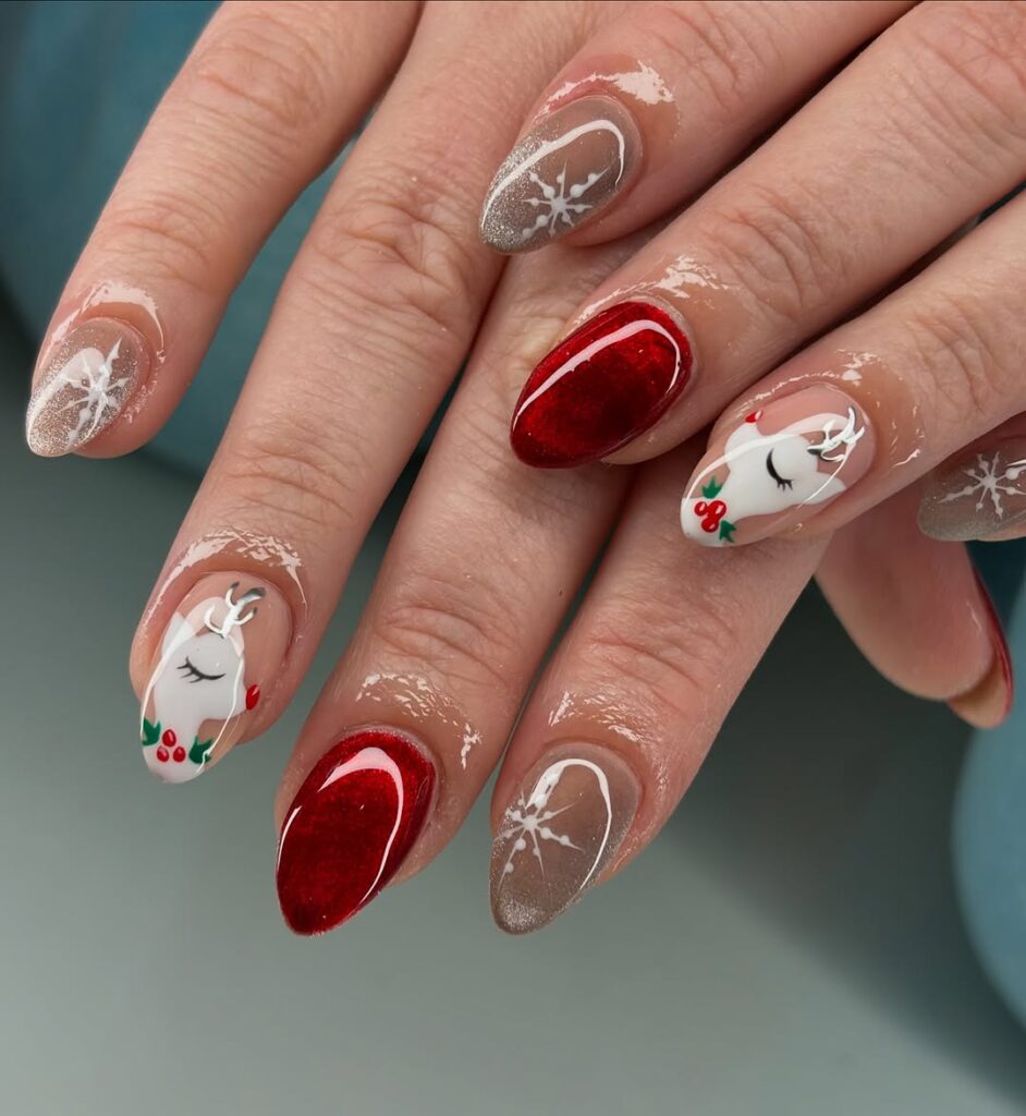 Reindeer Nails