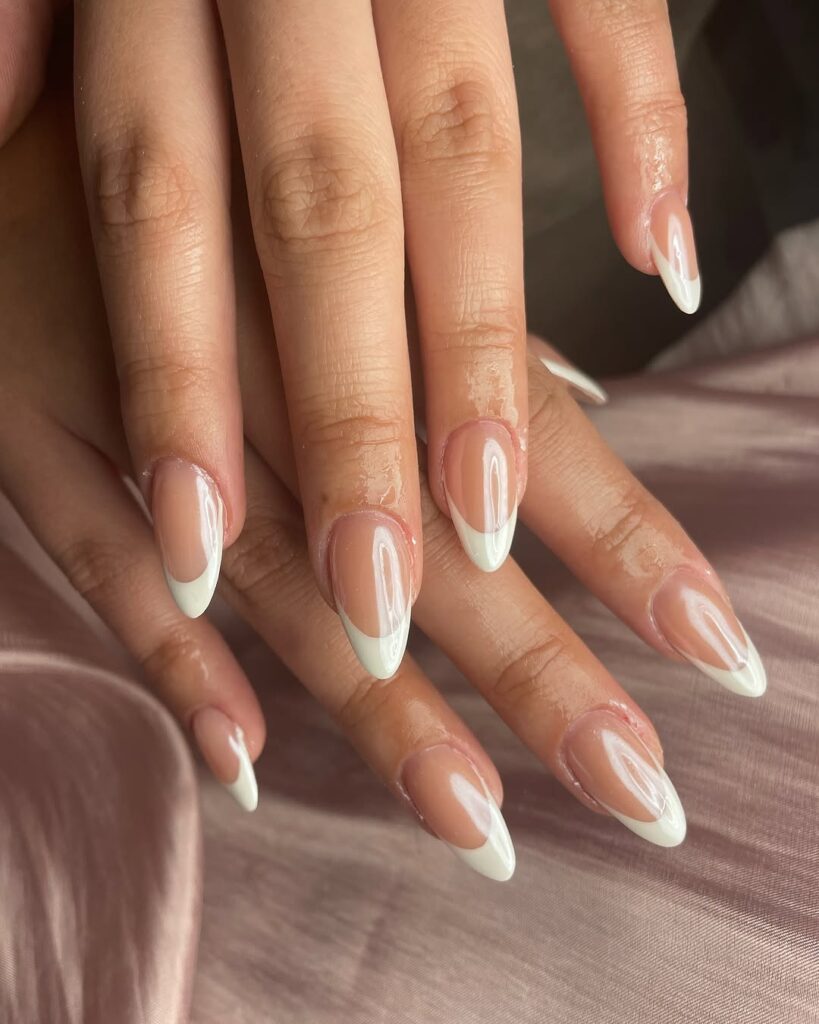 Classic French Manicure (Modern Twist)