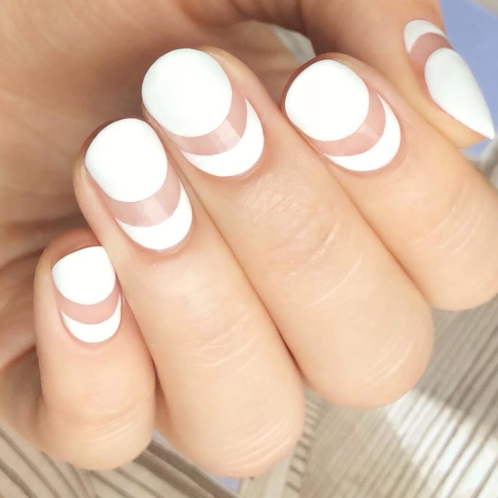 Negative Space Nail Art