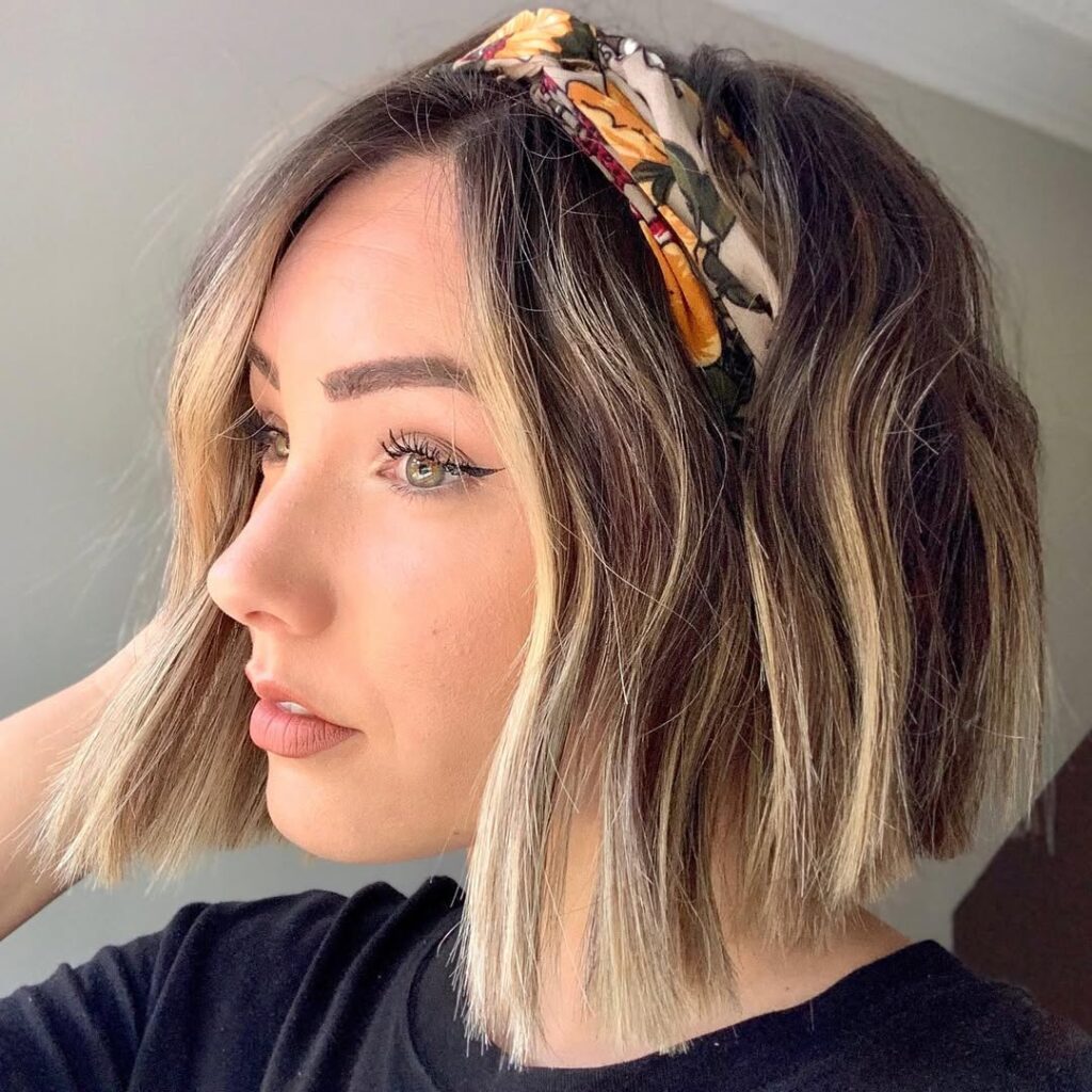 Straight Hair with a Headband