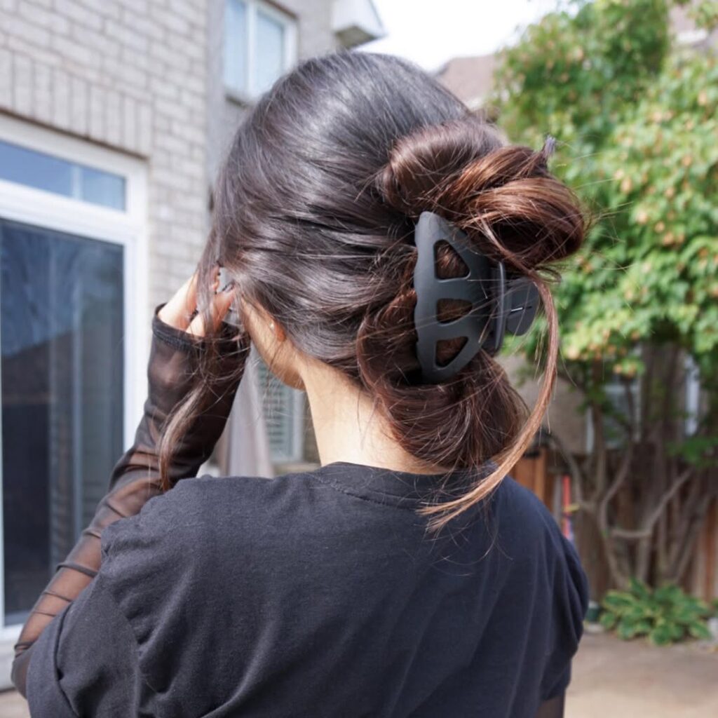 Top 19 Claw Clip Hairstyle Ideas: Trendy and Effortless Looks for Every Occasion 13 Claw Clip Braided Bun