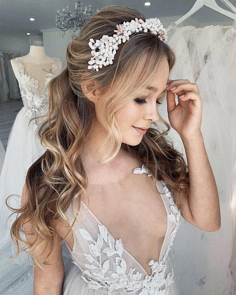Bohemian Headband with Loose Waves