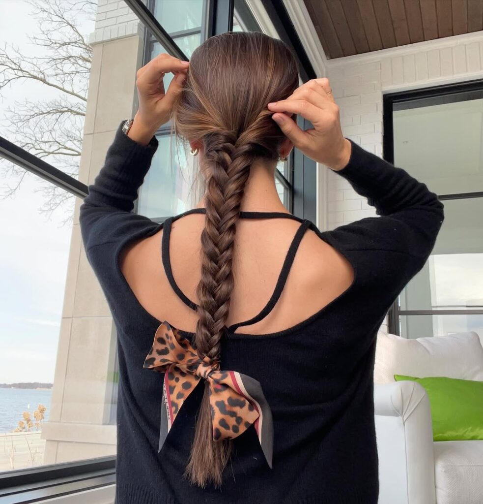 15 Best Date Night Hairstyles You Can Do at Home 11 Fishtail Braid