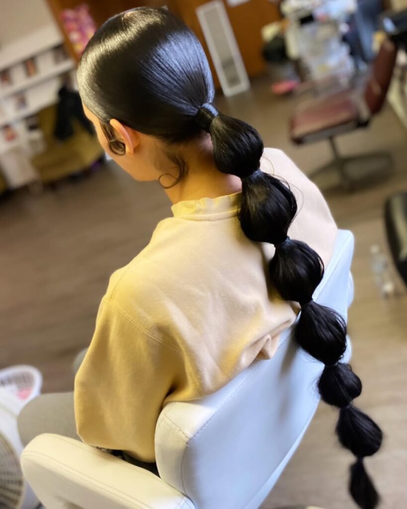 Bubble Ponytail