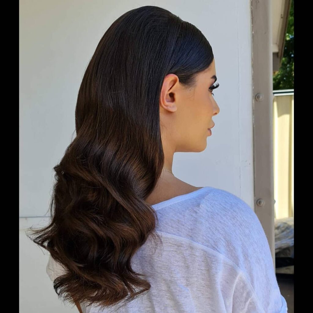 Slick Back with Waves