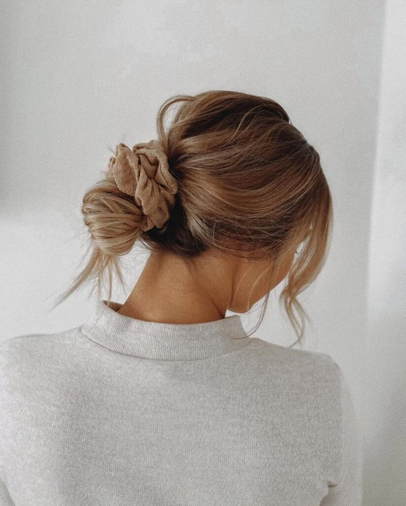 Low Messy Bun