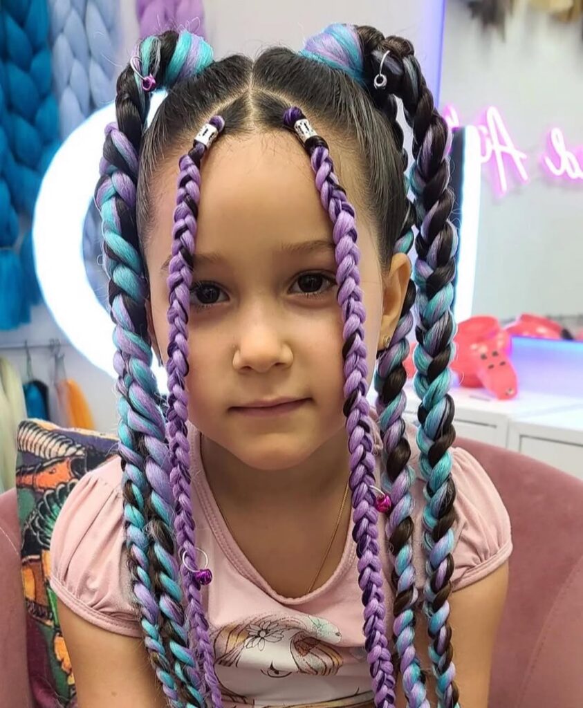 17 Easy Back to School Hairstyles for Girls of All Ages 7 Pigtails with a Twist