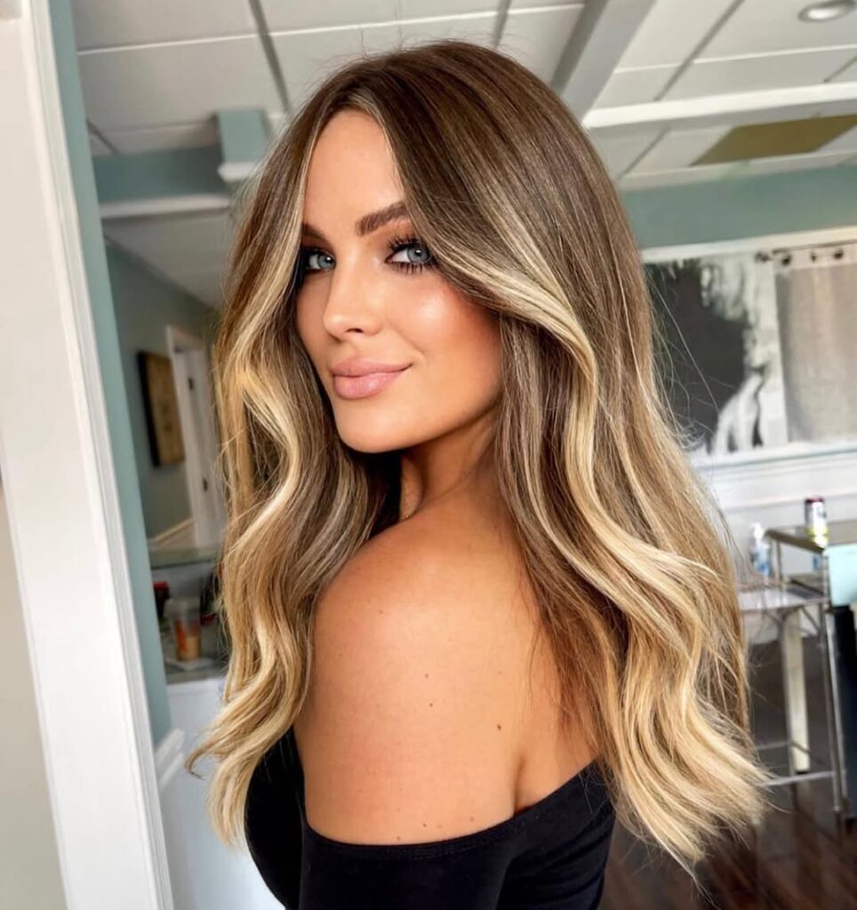 Honey Blonde Balayage