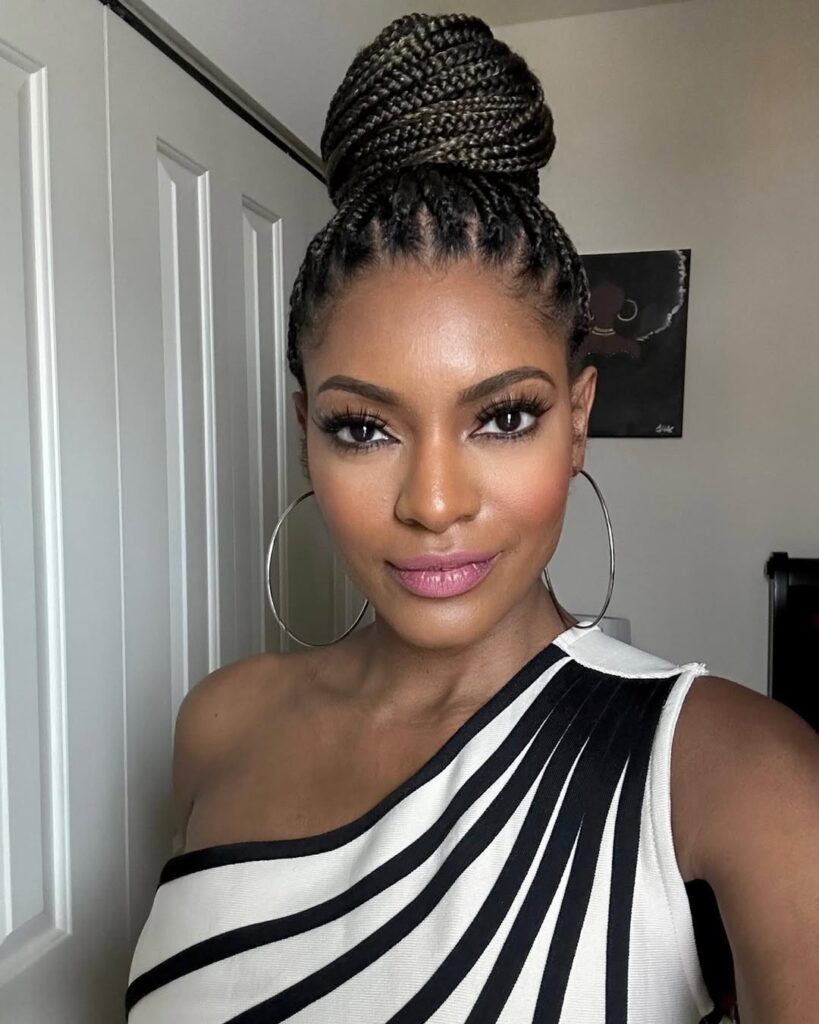 Cornrows with a Bun
