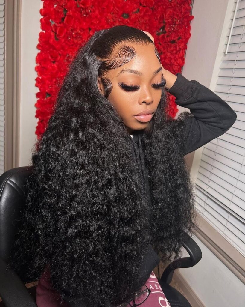 Slick Back with Baby Hairs