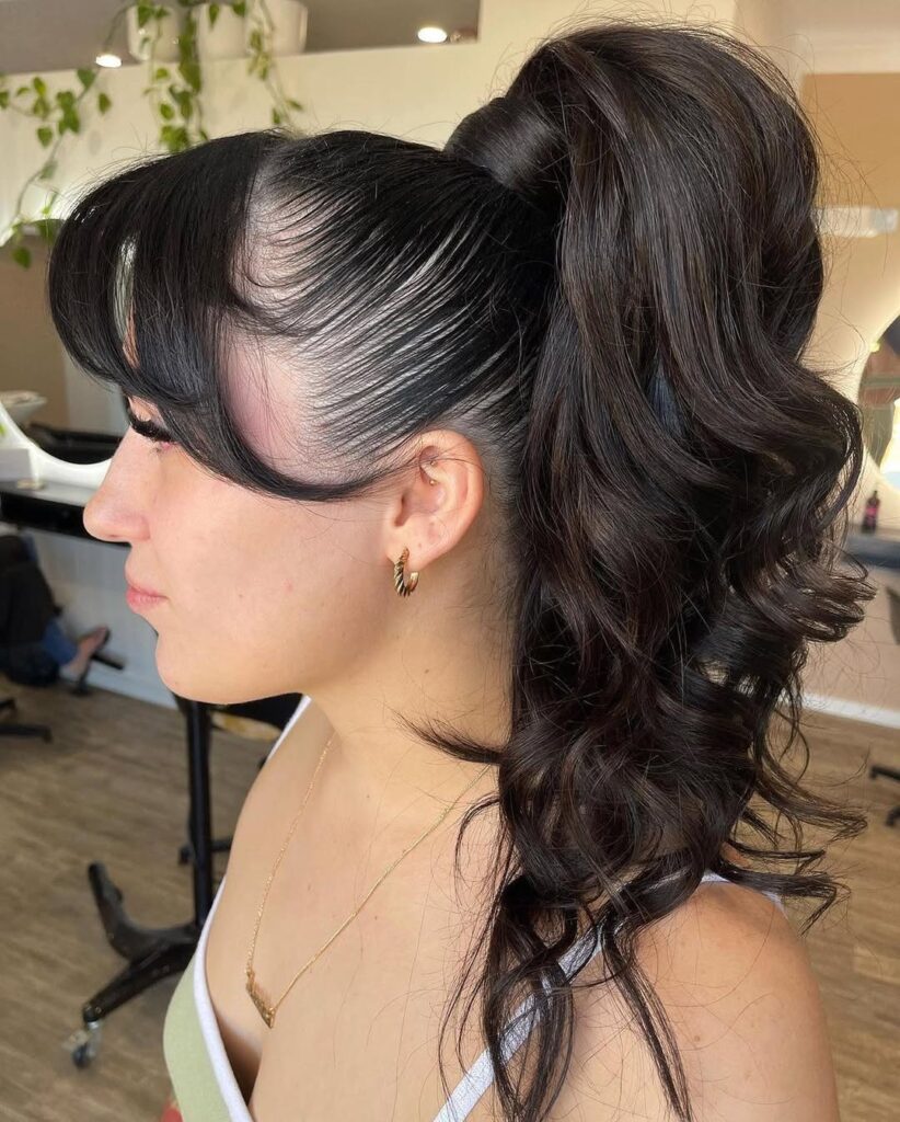 The Classic High Ponytail