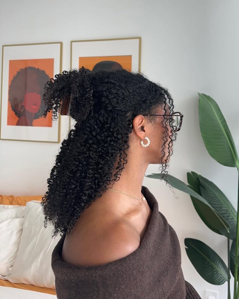 Top 19 Claw Clip Hairstyle Ideas: Trendy and Effortless Looks for Every Occasion 14 Claw Clip Accent Braid