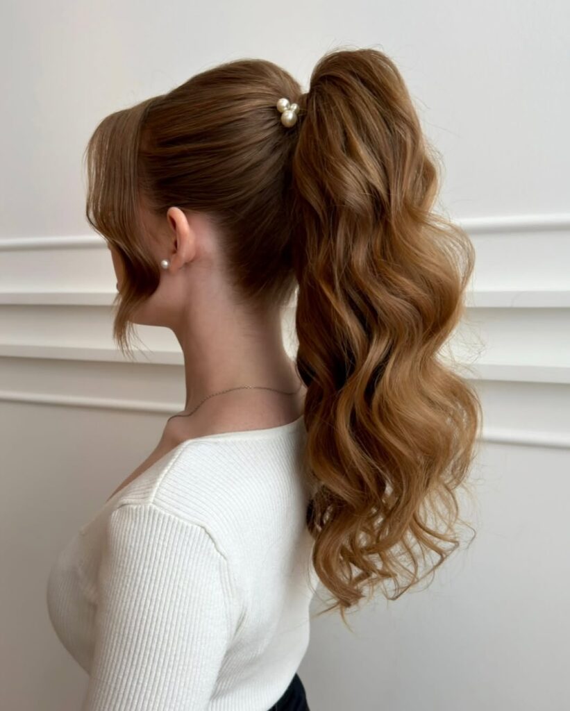 Accessorized Ponytail