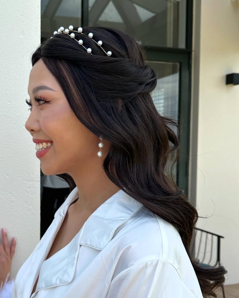 Twisted Half-Up Hairstyle