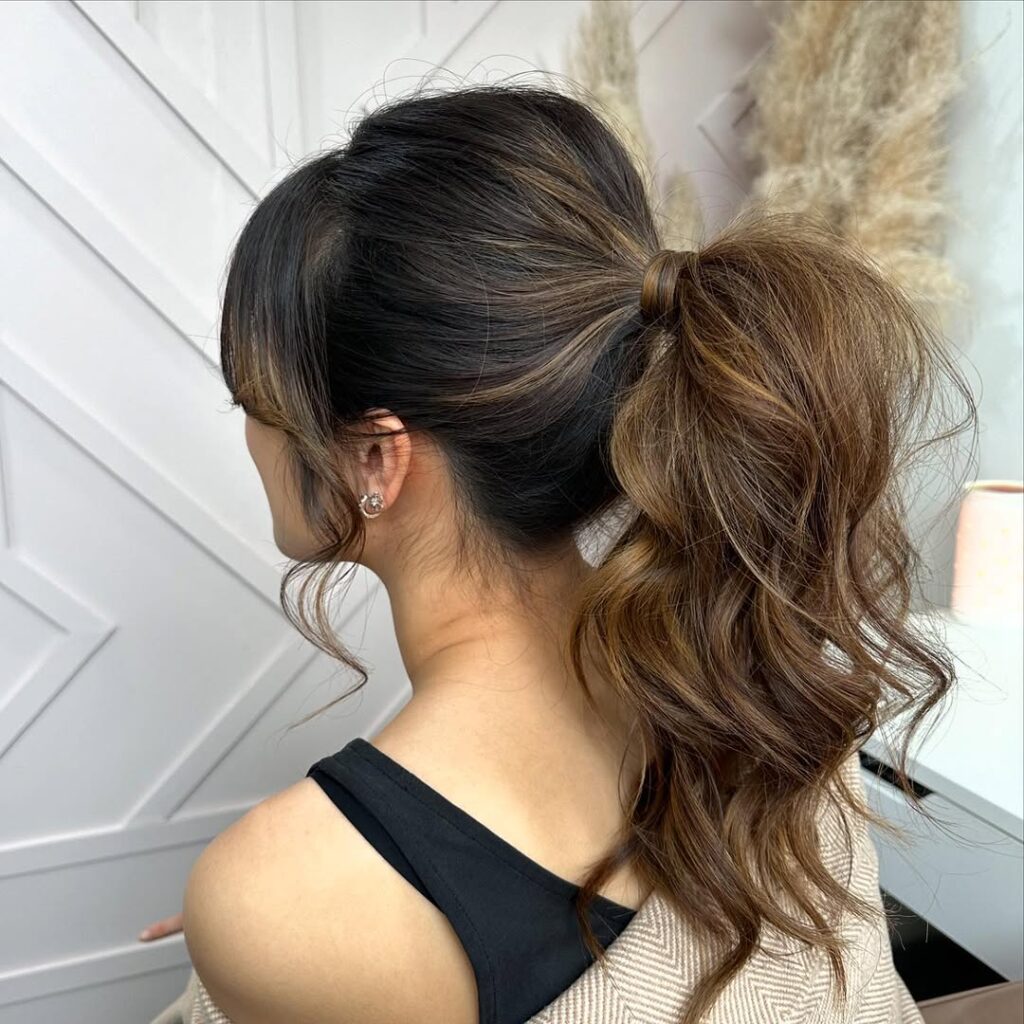 Ponytail with a Bun