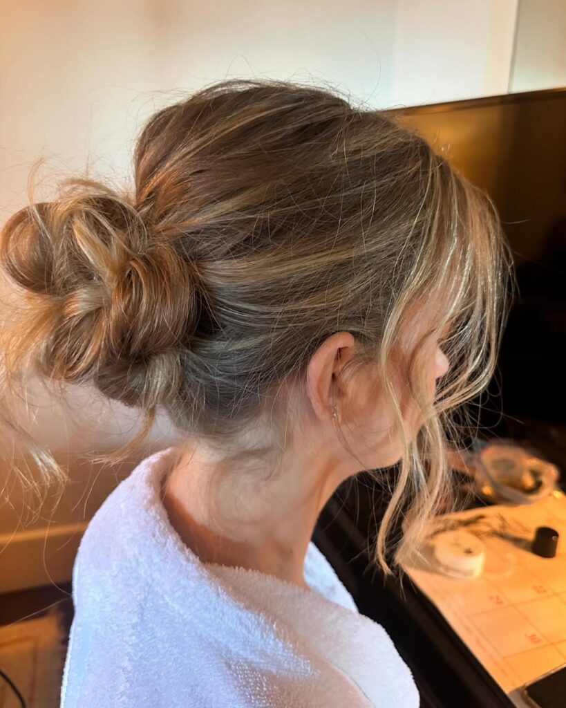 Messy Textured Bun