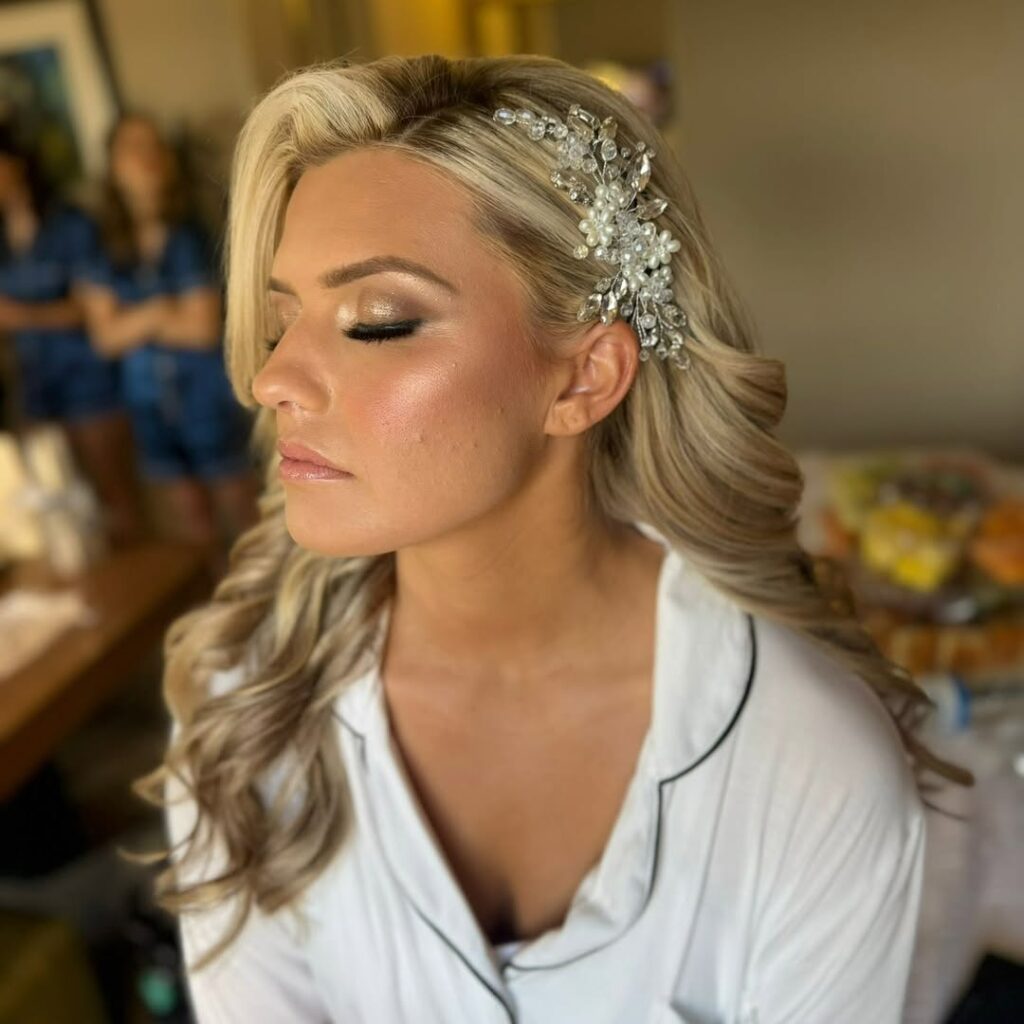 Side-Swept Curls