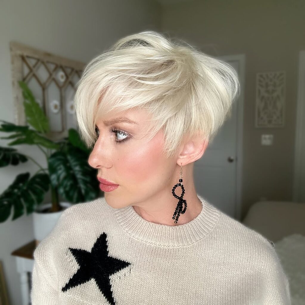 Short and Sassy Asymmetrical Cut
