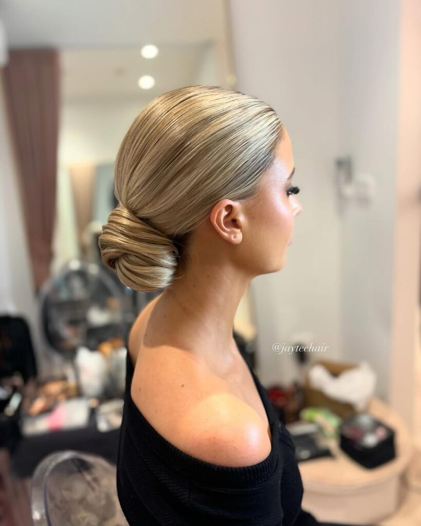 15 Best Date Night Hairstyles You Can Do at Home 8 Sleek Low Bun