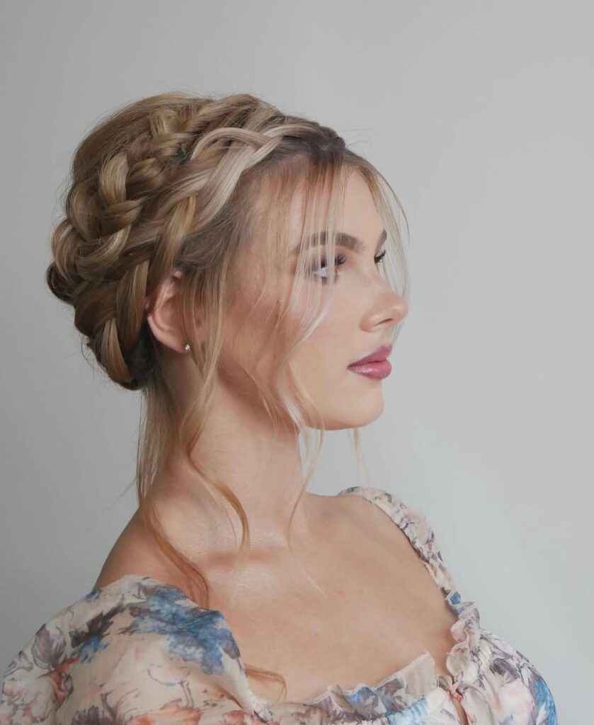 Headband with Braided Crown
