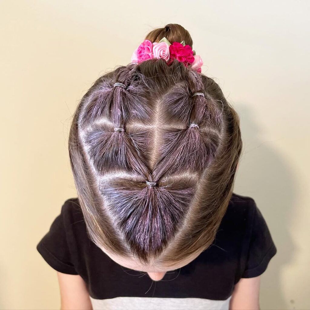 Heart Hair Wrap