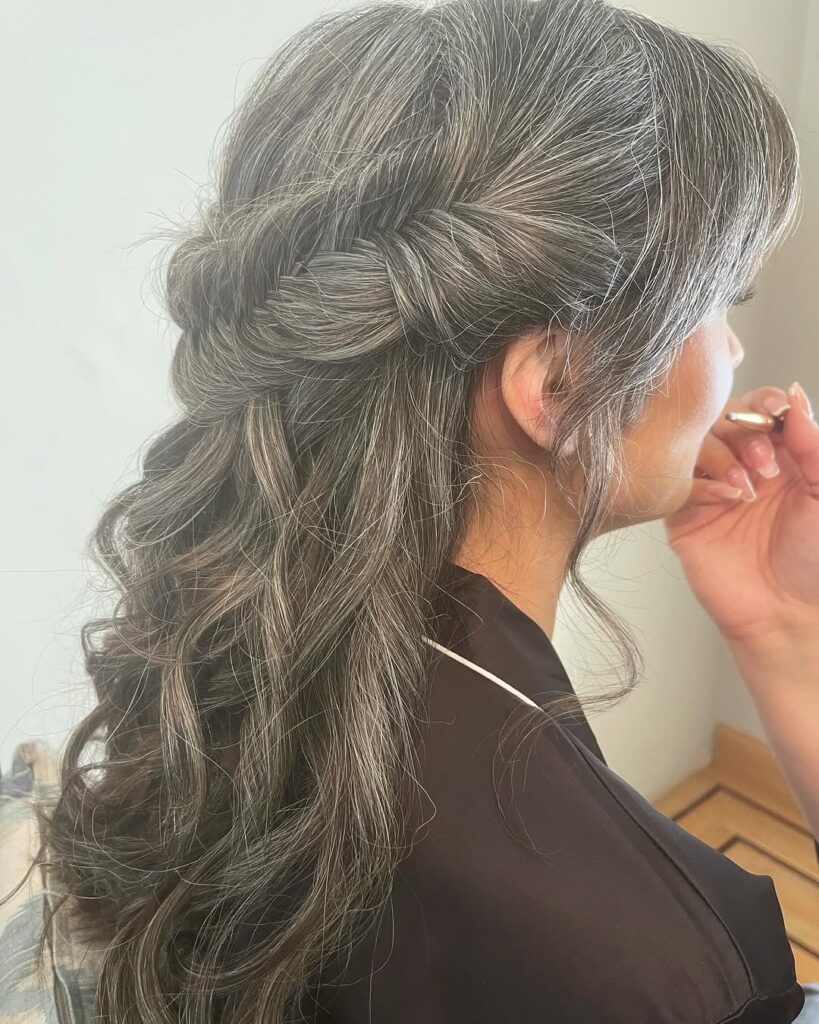 Fishtail Braid Updo