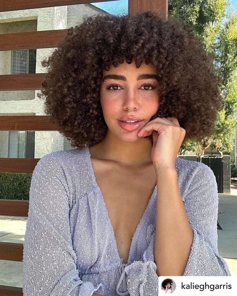 Side-Swept Curls