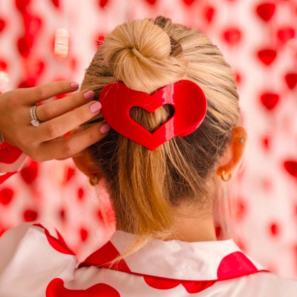Heart-Shaped Hair Accessories