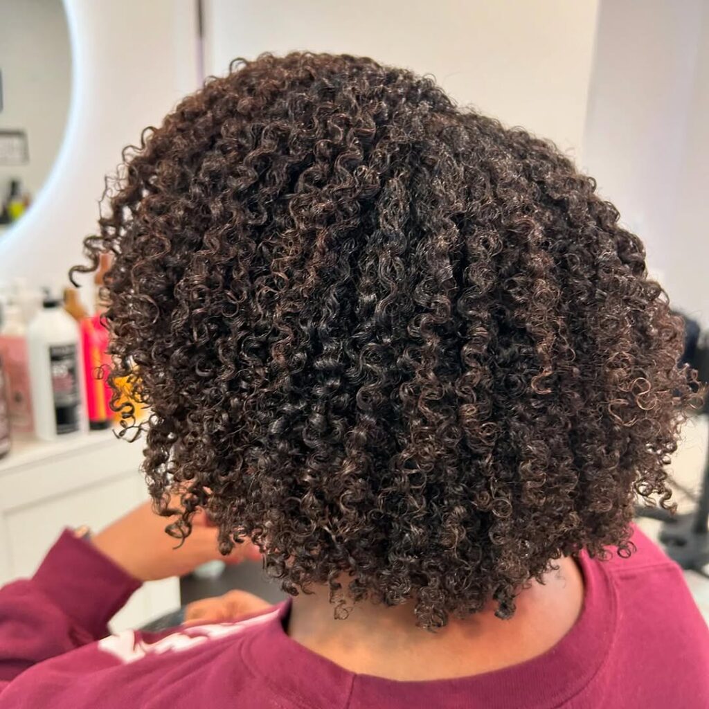 The Tapered Curly Cut