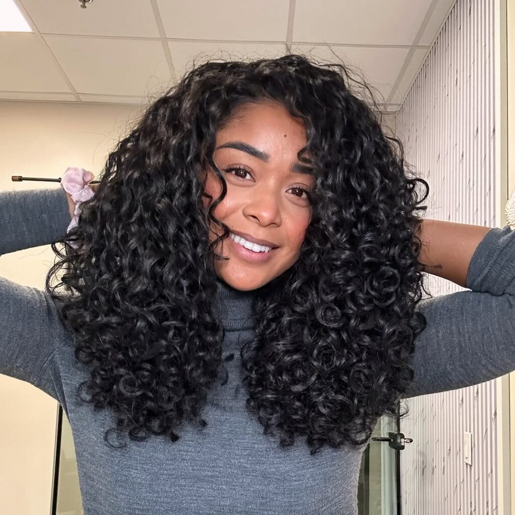 Voluminous Curls