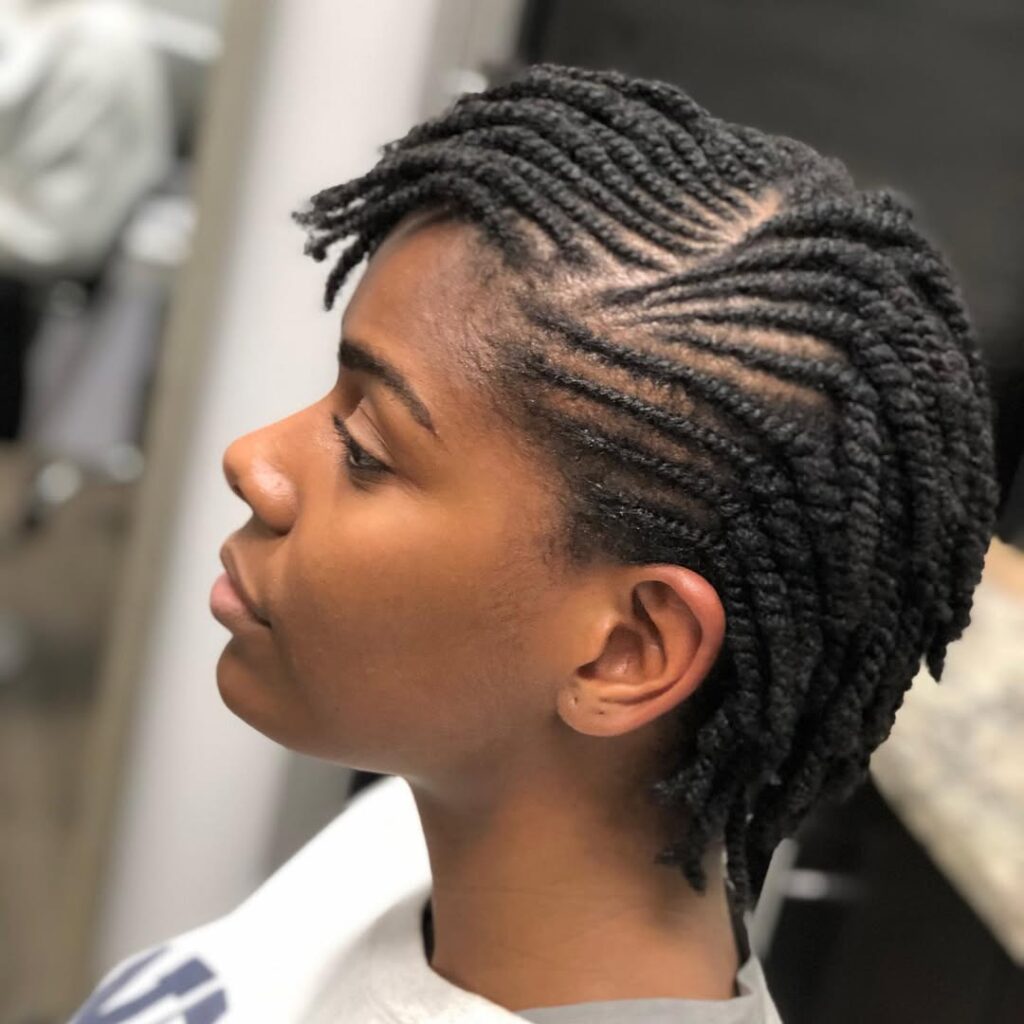 Twist-Out Style