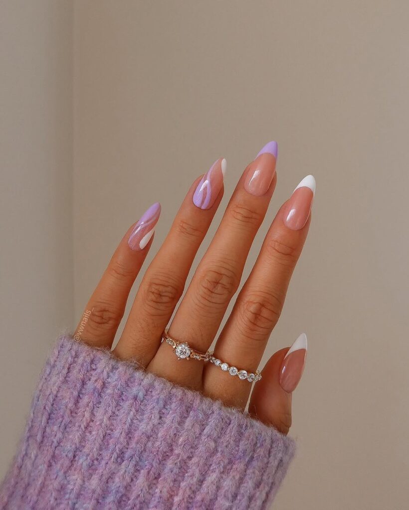 Lavender Swirl Designs