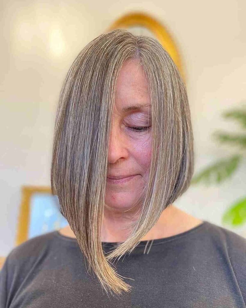 The Sleek Angled Bob