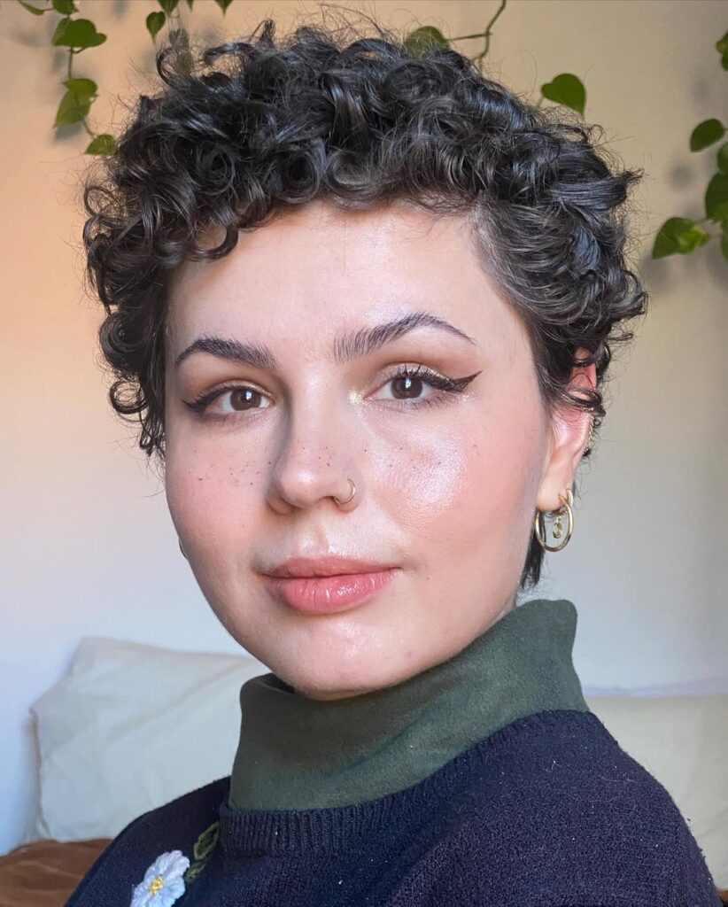 The Curly Pixie