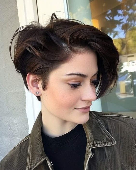 Side-Swept Pixie