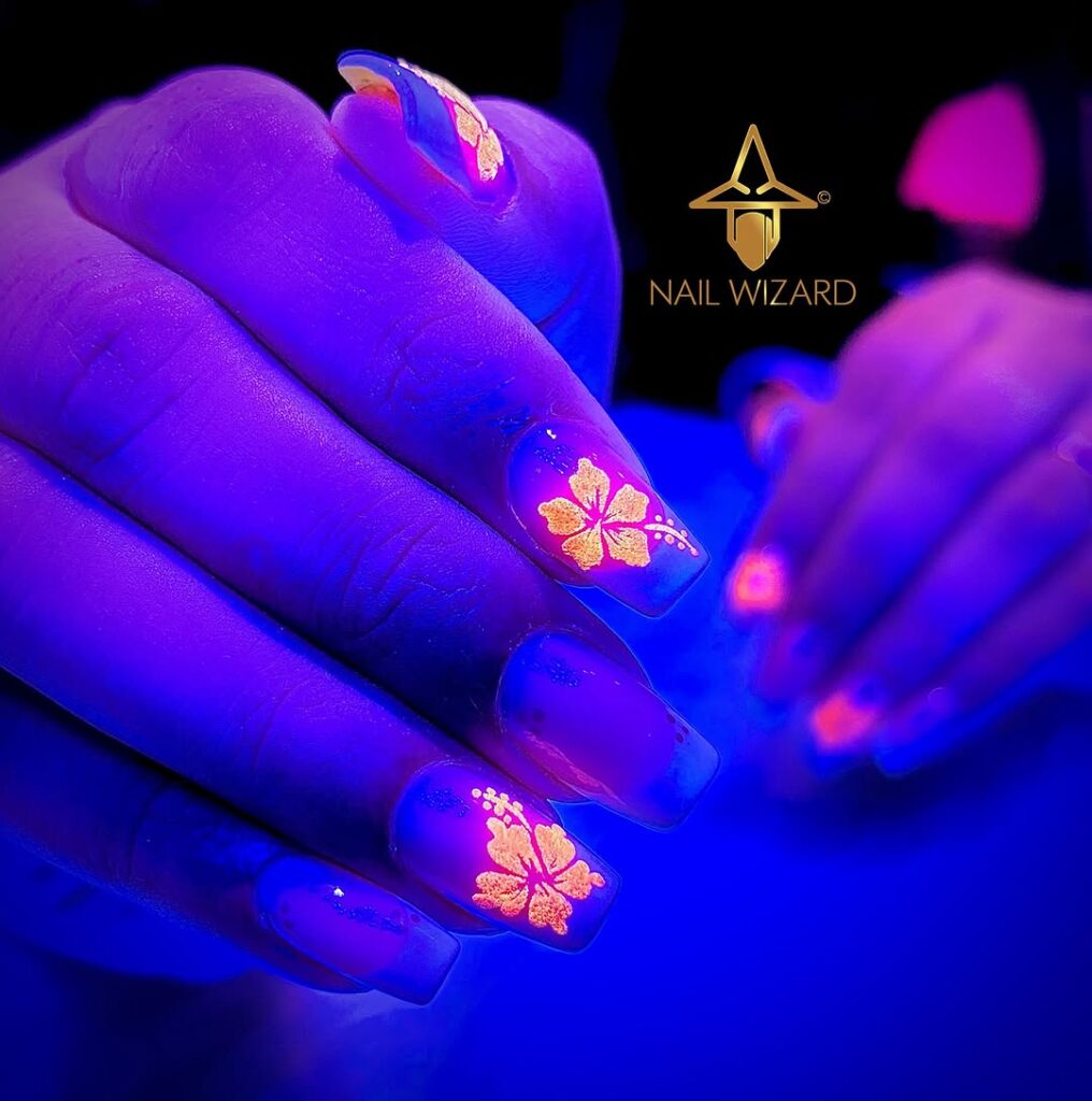 Glow-in-the-Dark Nails