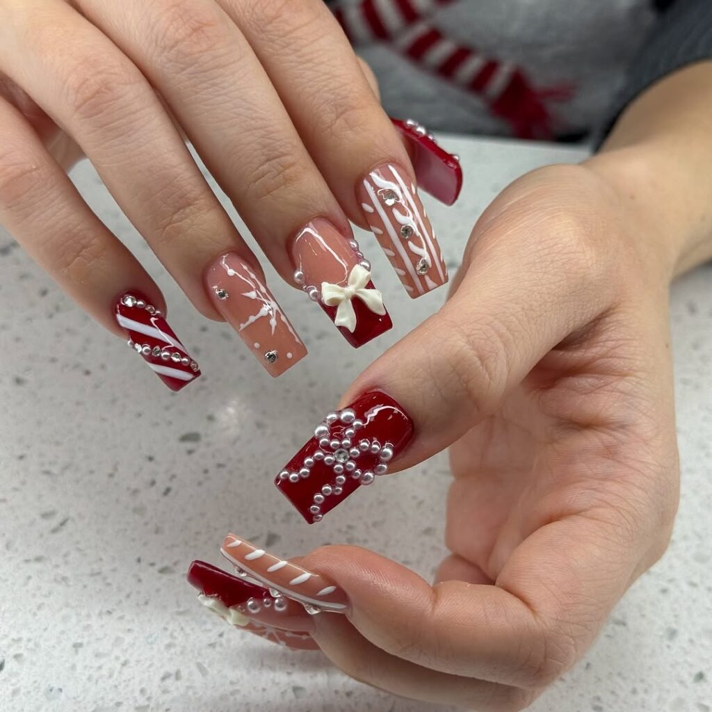Holiday Glam Nails
