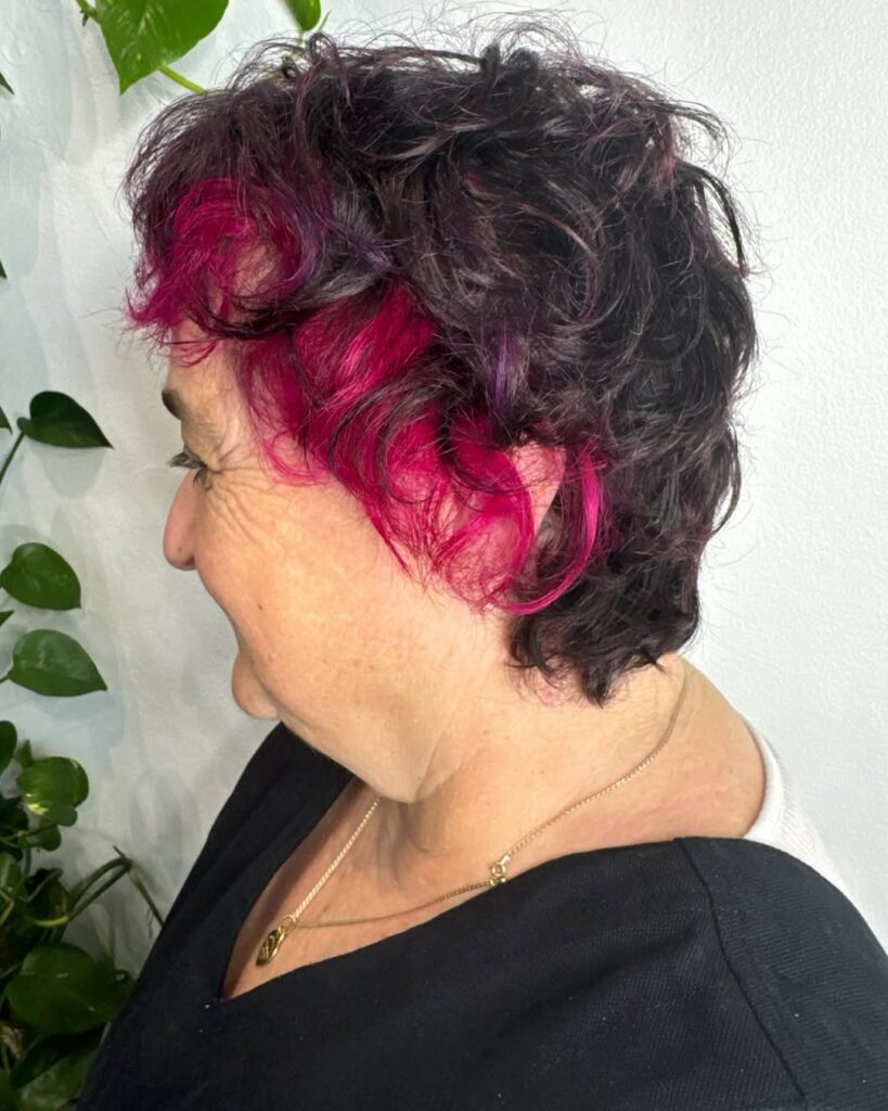 The Soft Curly Pixie