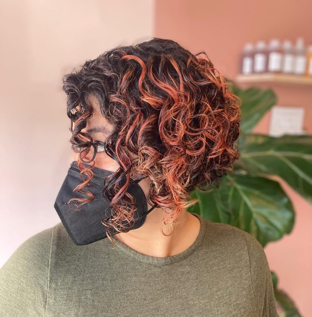 Asymmetrical Wavy Bob