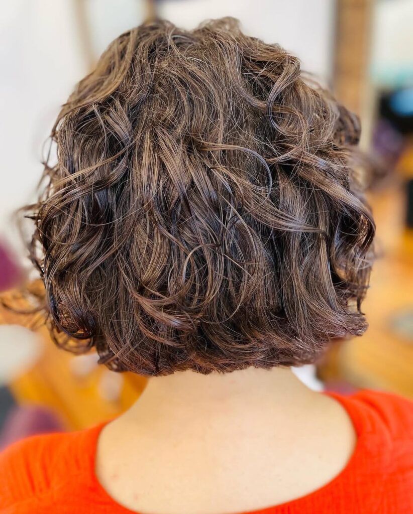 Wavy A-Line Bob