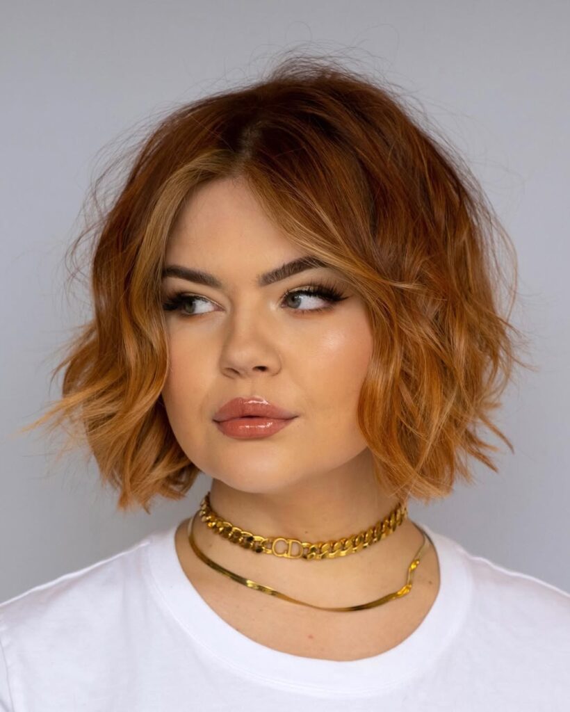 Shaggy Wavy Bob