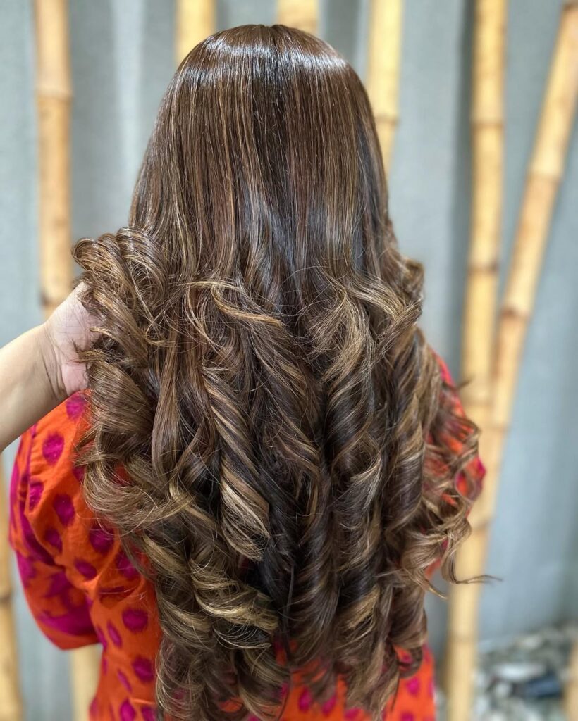 Long Hair with Soft Curls