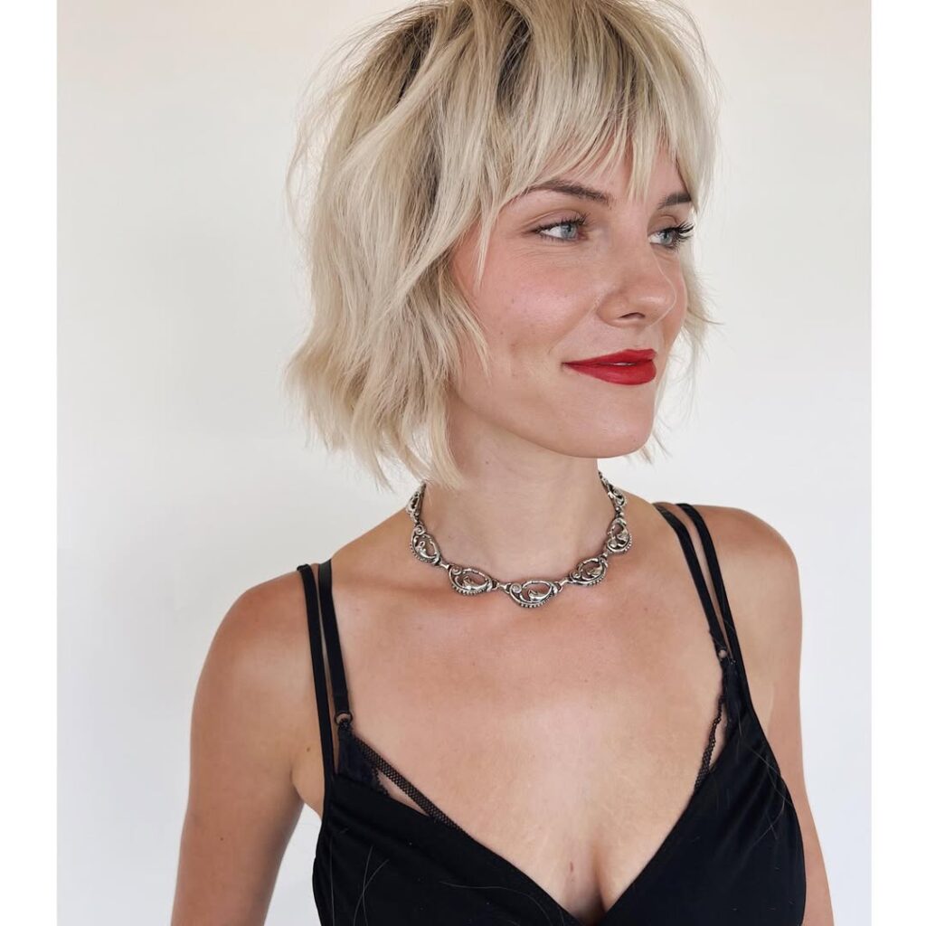 The Choppy Textured Bob