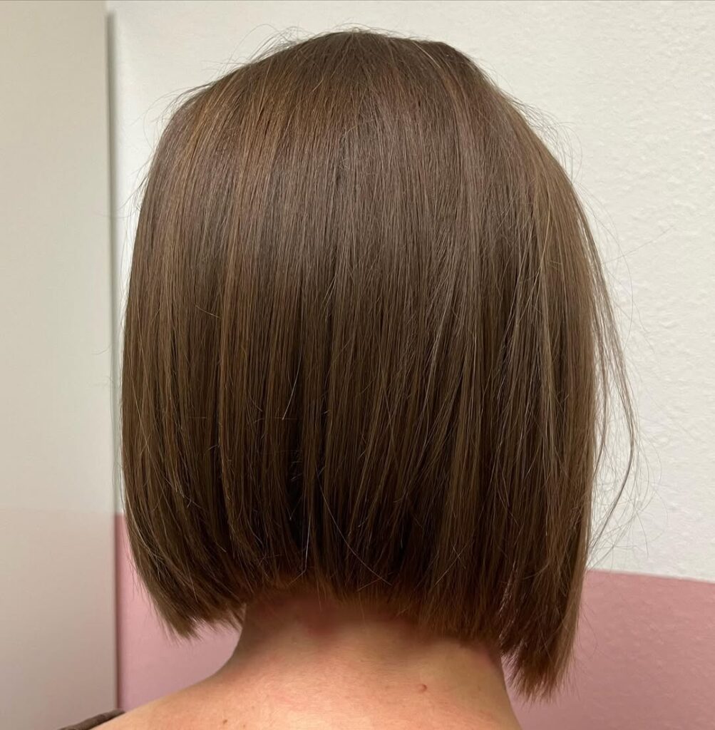 The Layered Angled Bob