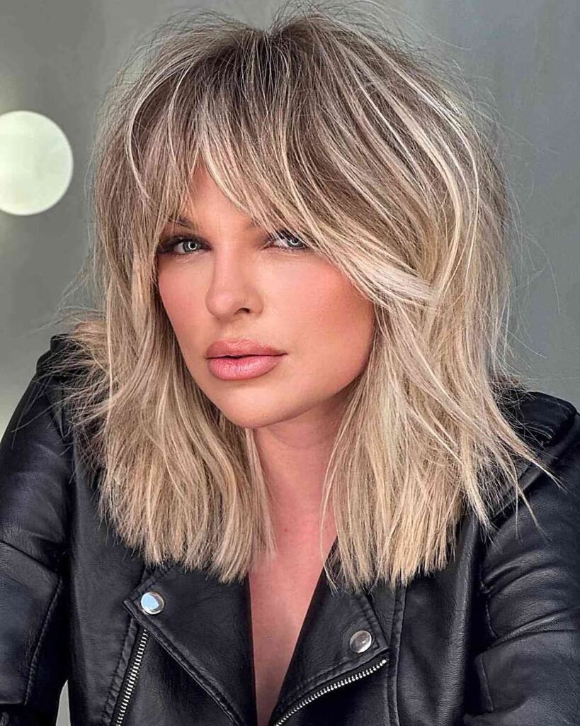 Shaggy Mid-Length Cut